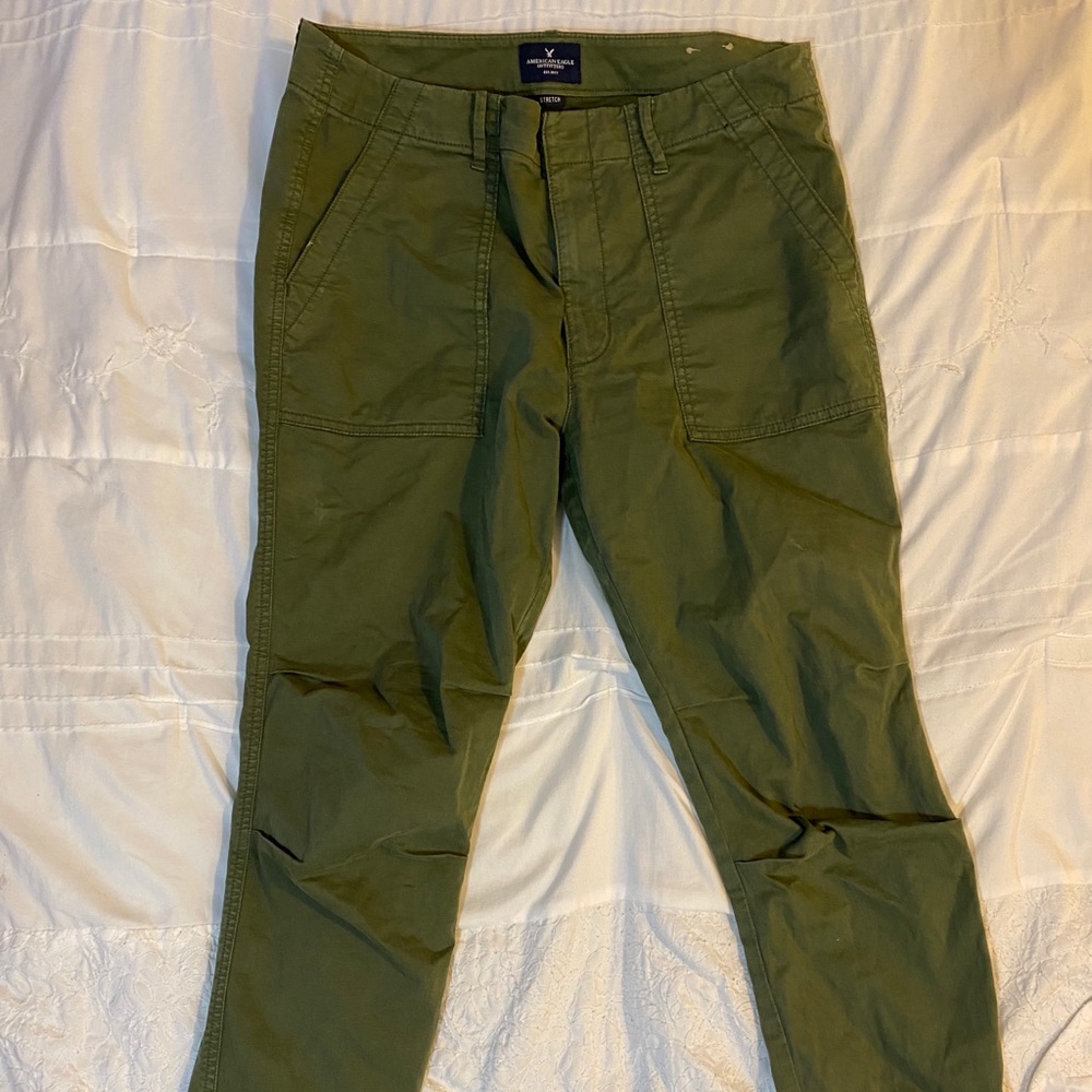 American Eagle Khaki Style Joggers